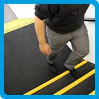 Anti-Slip Extra Deep Stair Treads, Stair Landing Covers - Safe Tread