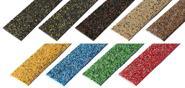Anti-slip decking strips multi colour decorative range.
