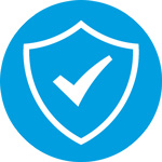 safe tread protect icon white