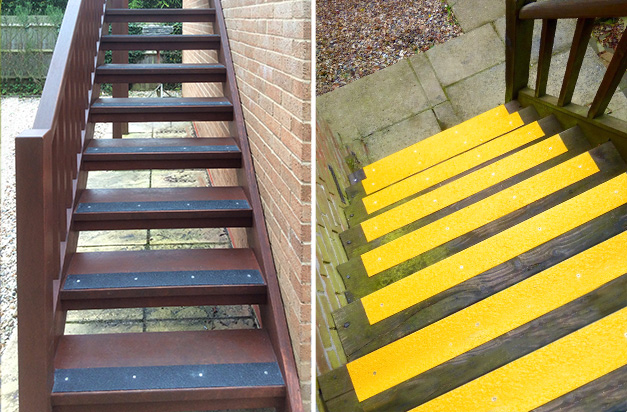 With the widest range of colours to choose from, match or compliment surroundings or use bright colours to highlight step edges. With the widest range of colours to choose from, match or compliment surroundings or use bright colours to highlight step edges.