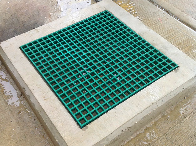 GRP Grating man hole or trench cover, a lightweight and hard wearing alternative to steel. GRP Grating man hole or trench cover, a lightweight and hard wearing alternative to steel.