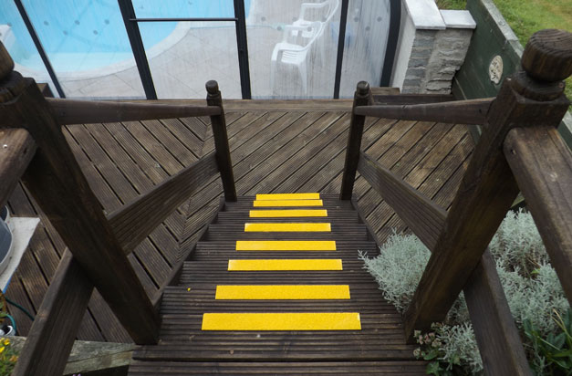 Stair Nosings pool side steps installation - quick and easy to install. Stair Nosings pool side steps installation - quick and easy to install.