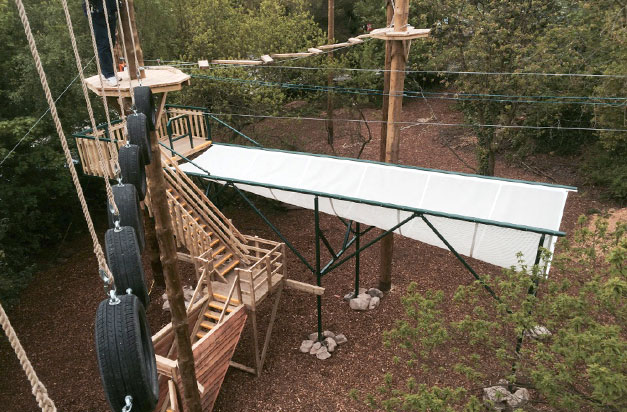 Anti-slip stair nosing ideal for adventure playground stairways. Anti-slip stair nosing ideal for adventure playground stairways.